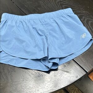 New Balance Women's Athletic Shorts in Light Blue